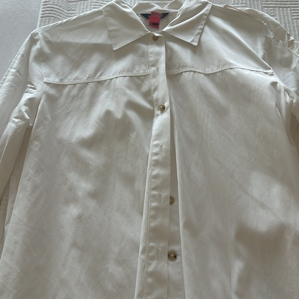 White cotton shirt - Picture 2 of 10